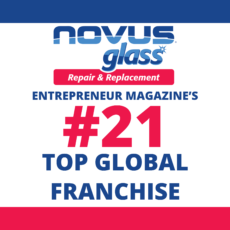 NOVUS Glass named #21 Top Global Franchise by Entrepreneur Magazine